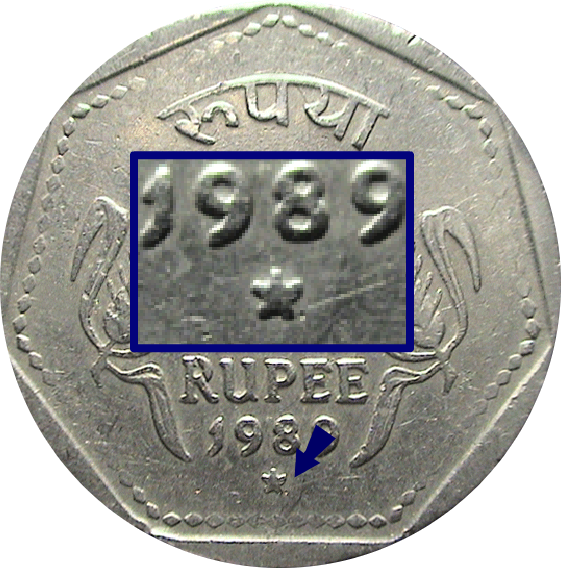 Hyderabad Mint: Star Below the Date