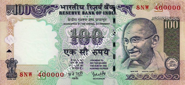 100 Rupees