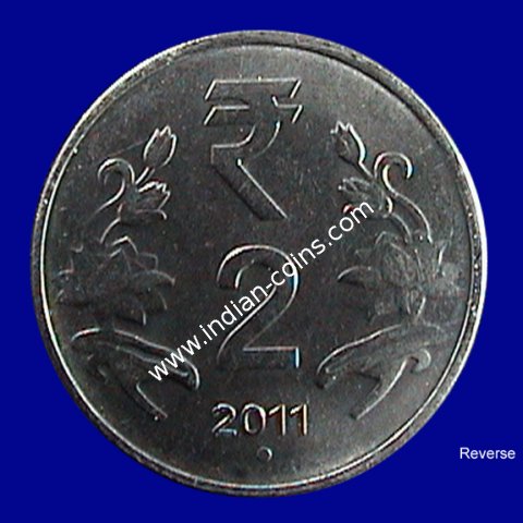 2 Rupees steel(With Ru symbol)